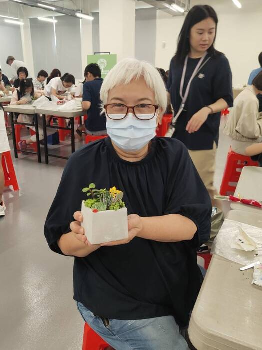 五感刺激 長者開心show手作植栽